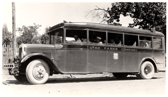 Zion National Park tour bus